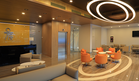 Guven Cayyolu Medical Center interior